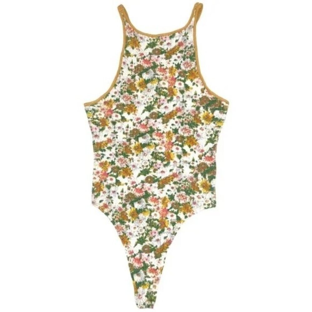 Urban Outfitters Out From Under Charlie Botanical Print Bodysuit - Picture 3 of 7